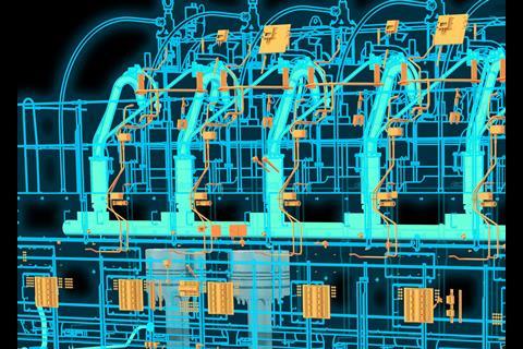 WinGD has been conducting research into the requirements of combining an X-DF engine with PTI/PTO and an energy storage system (Image courtesy of WinGD)